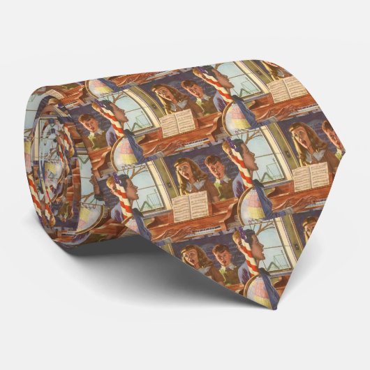 ヴィンテージ先生教えの生徒が歌う ネクタイ (ロール)