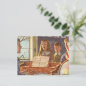 ヴィンテージ先生教えの生徒が歌う ポストカード (スタンド正面)