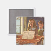 ヴィンテージ先生教えの生徒が歌う マグネット (正面/裏面)