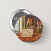 ヴィンテージ先生教えの生徒が歌う 缶バッジ (正面&裏面)