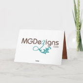 ヴィンテージ先結婚式サンキューカード サンキューカード (裏面)