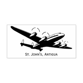 ヴィンテージ先航空機スタンプ ラバースタンプ