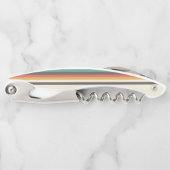 ヴィンテージ光ストライプ色 ソムリエナイフ (正面)