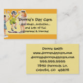 ヴィンテージ児童イラストレーションデーサービス 名刺 (正面/裏面)