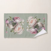 ヴィンテージ入りエレガント牡丹SGBバスタオルセット バスタオルセット (ハンドタオル)