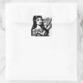 ヴィンテージ入れゴシックガール スクエアシール (バッグ)