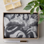 ヴィンテージ入れゴシックガール 薄葉紙 (ギフト)