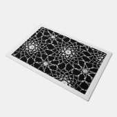 ヴィンテージ入れレース扉マット ドアマット (アングル)