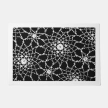 ヴィンテージ入れレース扉マット