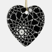 ヴィンテージ入れレース セラミックオーナメント (右)