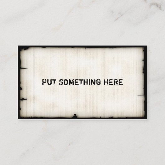 ヴィンテージ入れ名刺 名刺 (裏面)