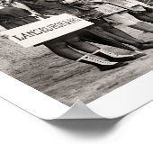 ヴィンテージ入浴美しいビーチ衣装コンテスト1947 ポスター (角)