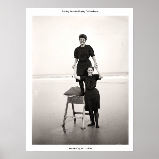 ヴィンテージ入浴美しい遊ズスワース ポスター (正面)