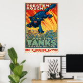 ヴィンテージ入隊ポスター ポスター (ホームオフィス)