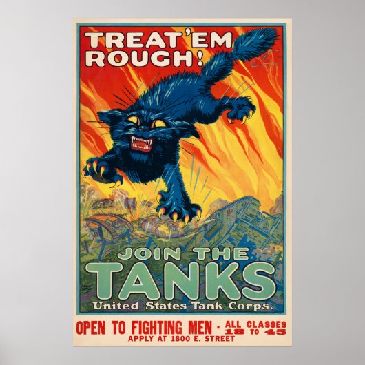 ヴィンテージ入隊ポスター ポスター (正面)