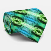 ヴィンテージ公国モナコ宮殿の中庭 ネクタイ (ロール)