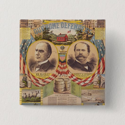 ヴィンテージ共和党のパーティー大統領の運動だが 缶バッジ (正面)