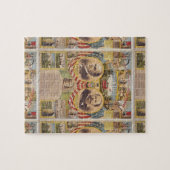 ヴィンテージ共和党パーティー大統領の運動 ジグソーパズル (横)