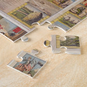 ヴィンテージ共和党パーティー大統領の運動 ジグソーパズル (側面)