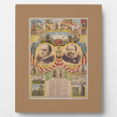 ヴィンテージ共和党パーティー大統領の運動 フォトプラーク (正面)