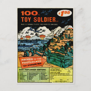 ヴィンテージ兵士の通信販売 ポストカード