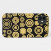 ヴィンテージ円のシームレスなグラフィック Case-Mate iPhoneケース (裏面(横))