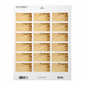 ヴィンテージ円ラベル ラベル (フルシート)