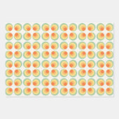 ヴィンテージ円模様 ラッピングペーパーシート (正面3)