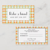 ヴィンテージ円模様 紹介カード (正面/裏面)