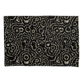 ヴィンテージ円 枕カバー