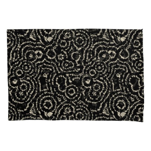 ヴィンテージ円 枕カバー (正面左)