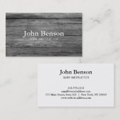 ヴィンテージ再生ウッドサーフインストラクター 名刺 (正面/裏面)