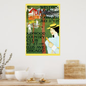 ヴィンテージ再生シカゴポスター ポスター (キッチン)