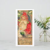 ヴィンテージ再生型クリスマスアート シーズンカード (スタンド正面)