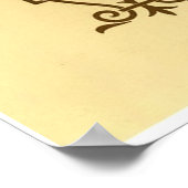 ヴィンテージ再生長花瓶アートポスター ポスター (角)