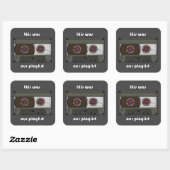 ヴィンテージ再生 スクエアシール (シート)