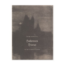 ヴィンテージ写カスタム真ハローウィンパーティ招待状