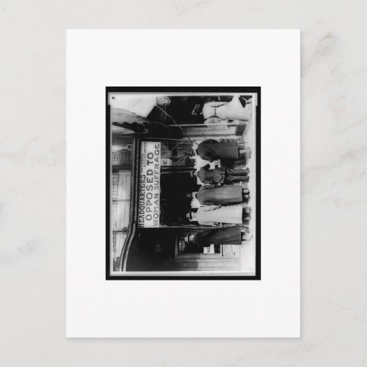 ヴィンテージ写真が女性看護職に反対 ポストカード (正面)