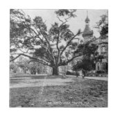 ヴィンテージ写真のタンパ・フロリダ タイル (正面)