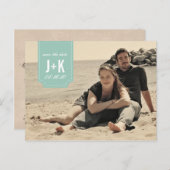 ヴィンテージ写真の保存日付テンプレート 案内ポストカード