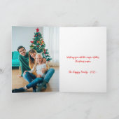 ヴィンテージ写真の平和 シーズンカード (内部)