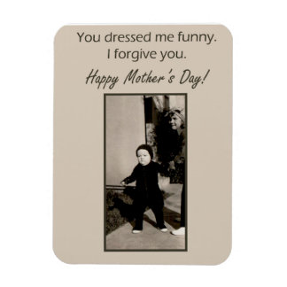 ヴィンテージ写真の母の日カード マグネット