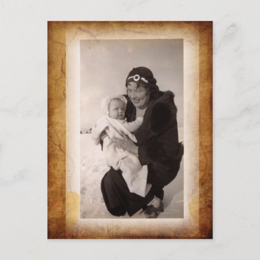 ヴィンテージ写真はがき ポストカード (正面)