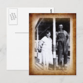 ヴィンテージ写真はがき ポストカード (正面/裏面)