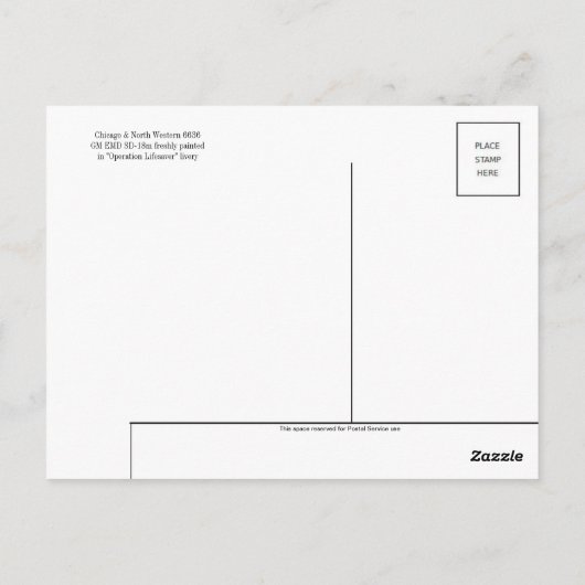 ヴィンテージ写真はがき ポストカード (裏面)