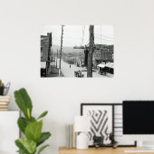 ヴィンテージ写真アシェヴィルノースカロライナ1916 ポスター (ホームオフィス)