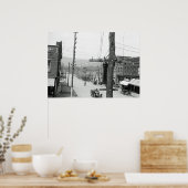 ヴィンテージ写真アシェヴィルノースカロライナ1916 ポスター (キッチン)