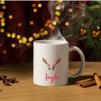 ヴィンテージ写真コラージュ オーダーメイド マグカップ クリスマス