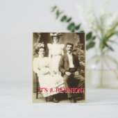 ヴィンテージ写真ファミリー懇親会 ポストカード (スタンド正面)