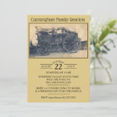 ヴィンテージ写真ファミリー懇親会 招待状 (スタンド正面)